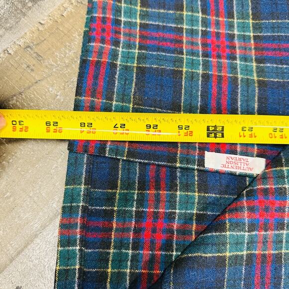 Vintage Pendleton Shirt Men Large Wool Flannel 70s Lodge Allison Tartan - Picture 2 of 12